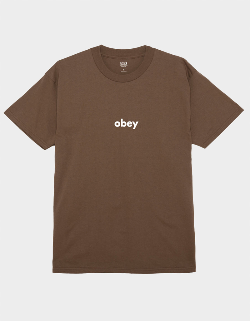 OBEY Lower Case II Classic Mens Tee image number 0