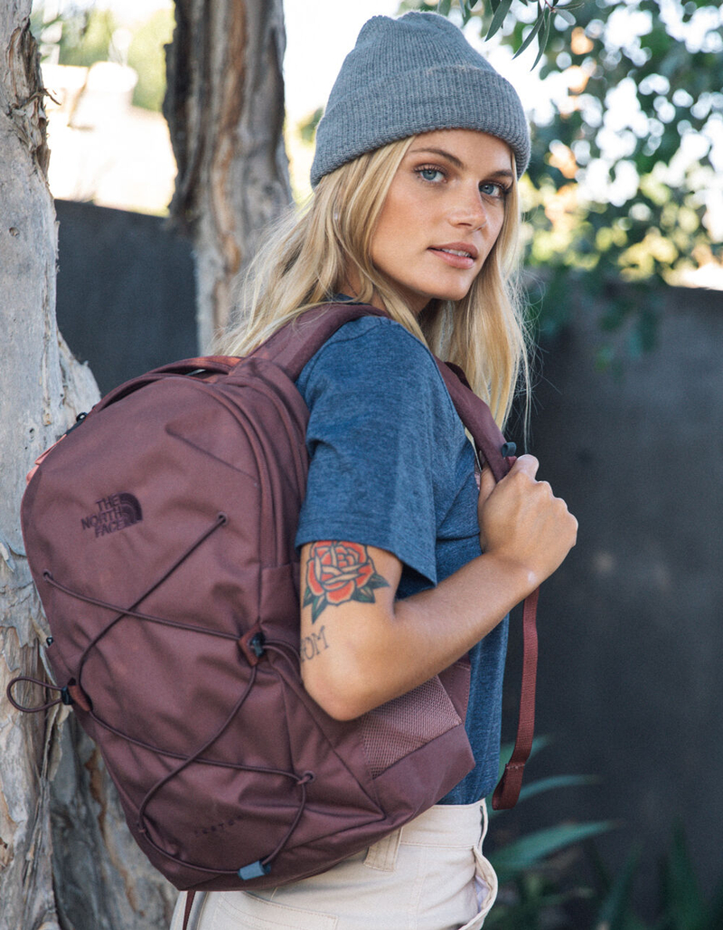 THE NORTH FACE Jester Maroon Backpack image number 1