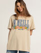 O'NEILL Morning Womens Oversized Tee image number 4