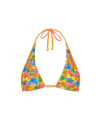 KULANI KINIS Sunshine Snaps Triangle Bikini Top Alternative Image