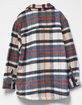 RSQ Girls Plaid Oversized Shacket image number 3