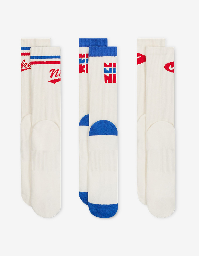 NIKE Everyday Plus 3 Pack Crew Socks image number 2