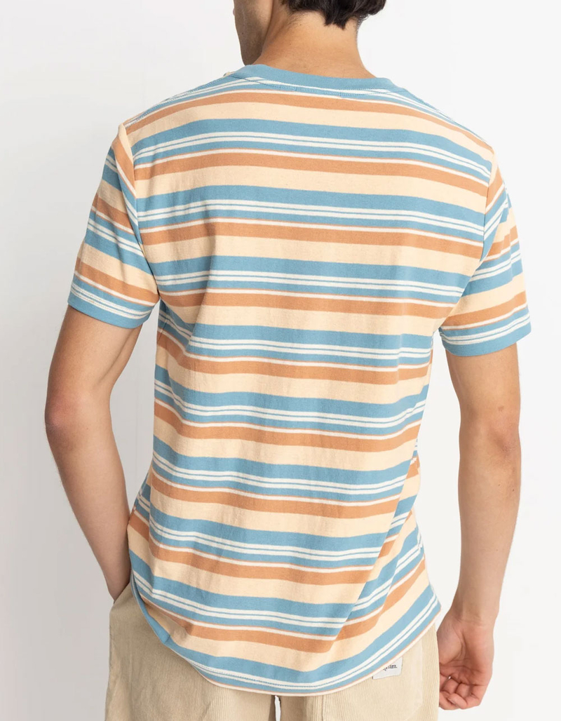 RHYTHM Everyday Mens Stripe Tee image number 4