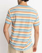 RHYTHM Everyday Mens Stripe Tee image number 5