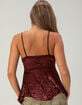 BDG Urban Outfitters Celia Devor&eacute; Womens Babydoll Top image number 4
