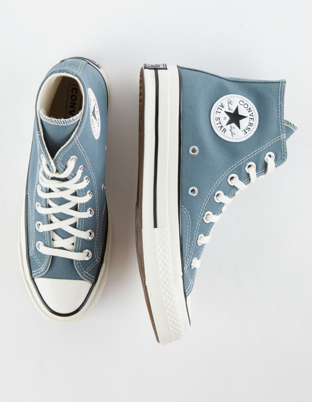 ★70s!USA!コンバース ABA 紺 NBA デッドハイカット 238★ CONVERSE - ☆70s!USA!コンバース ABA 紺 NBA デッドハイカット
