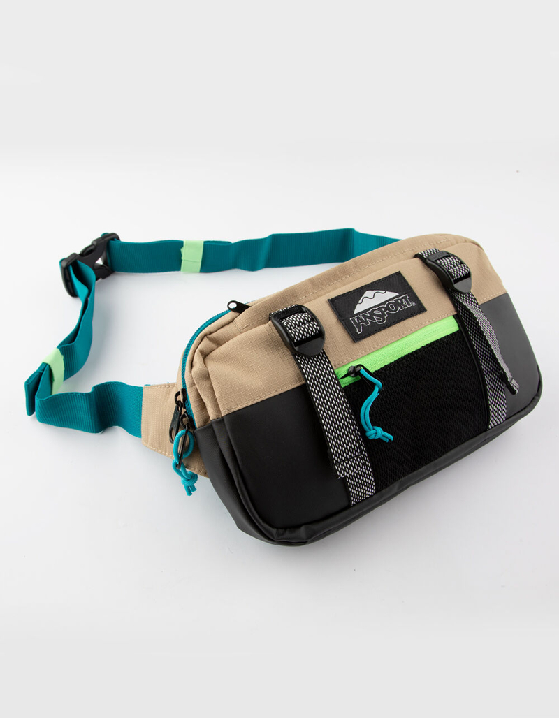 JANSPORT Way Out Field Tan Ripstop Waistpack image number 0
