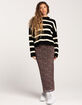 RSQ Womens Boyfriend Stripe Pullover image number 4