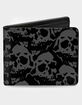 BUCKLE-DOWN Skull Yard Bifold Wallet image number 1