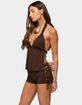 EDIKTED Jilly Braided Backless Halter Top image number 3