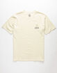VOLCOM Radiation Mens Off White T-Shirt image number 2