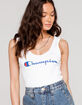 CHAMPION Everyday White Tank Bodysuit image number 2