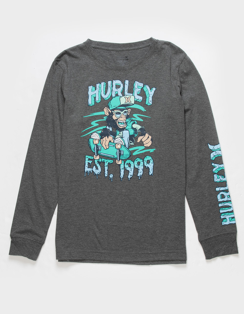 HURLEY Chimp Shredder Boys Long Sleeve Tee image number 0