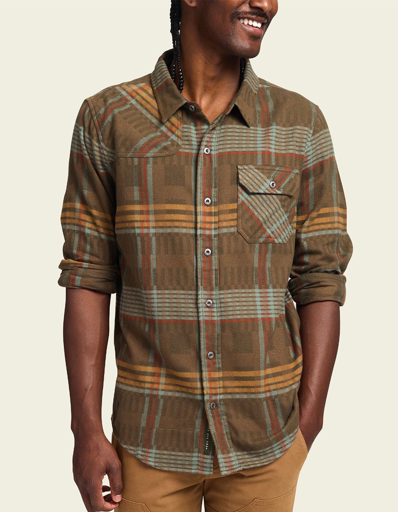 HOWLER BROTHERS Harker's Mens Flannel image number 1