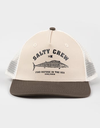 SALTY CREW Wahoo Stamp Retro Trucker Hat Alternative Image