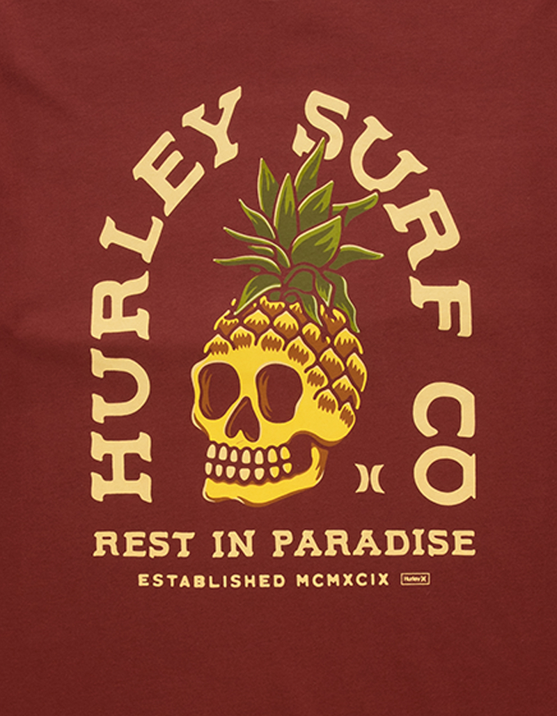 HURLEY Pineapple Skull Mens Tee image number 1