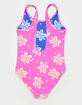 RIP CURL Tropical Dawn Girls Reversible One Piece Swimsuit image number 4