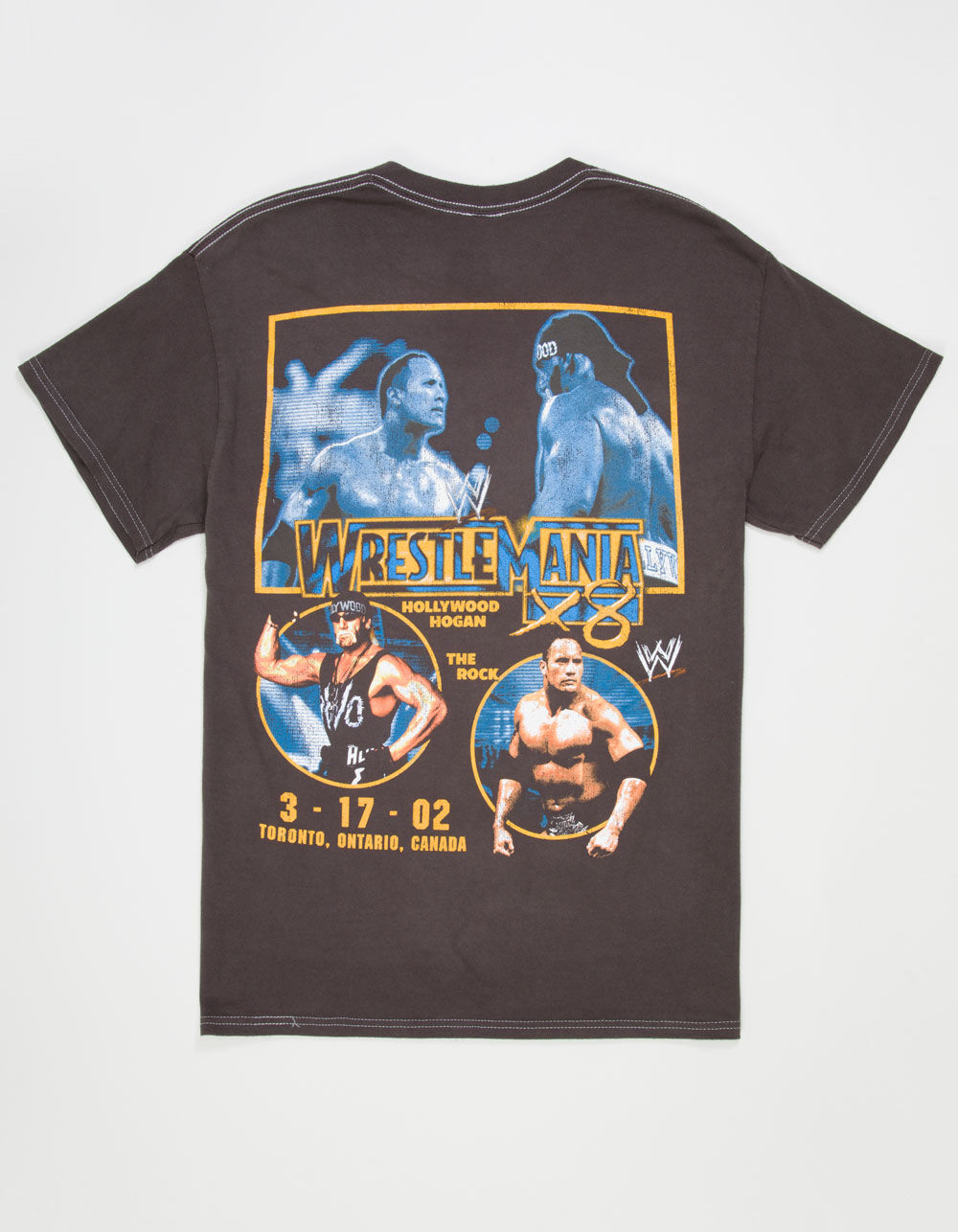 WWE ザ・ロック　Tシャツ　2002年(WWE公式グッズ) Mサイズ Vintage WWE The Rock 2002 Big Print T-shirt Mens Medium | eBay