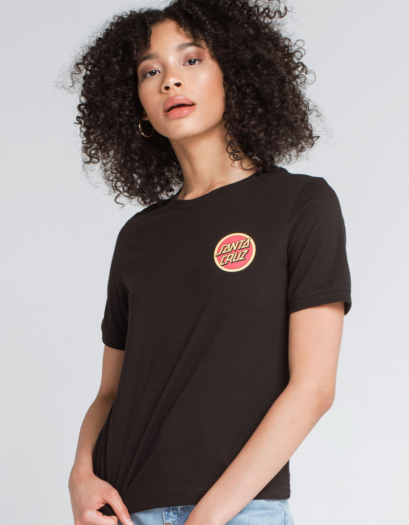 SANTA CRUZ Retro Dot Womens Tee image number 1