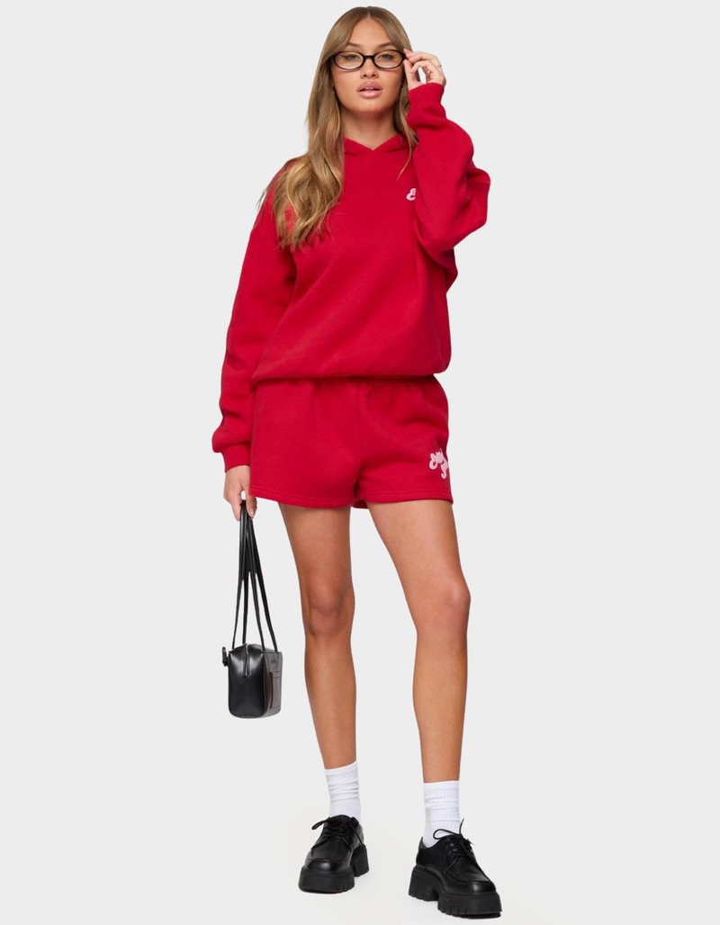 EDIKTED So Sporty Sweat Shorts image number 4