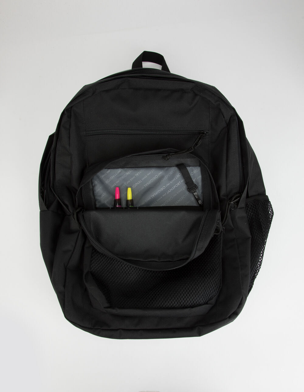 Jansport big campus backpack black clearance