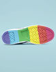 CONVERSE Chuck Taylor All Star Pride White High Top Shoes image number 6