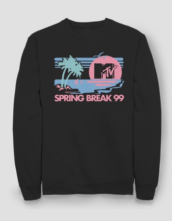 MTV Pastel Beach Unisex Crewneck Sweatshirt Primary Image