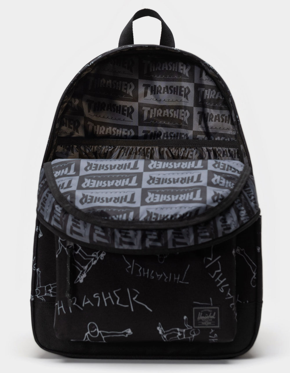 ◆ T.Hです。　◆ HERSCHEL SUPPLY CO. x Thrasher Gonz Classic XL Backpack - BLACK