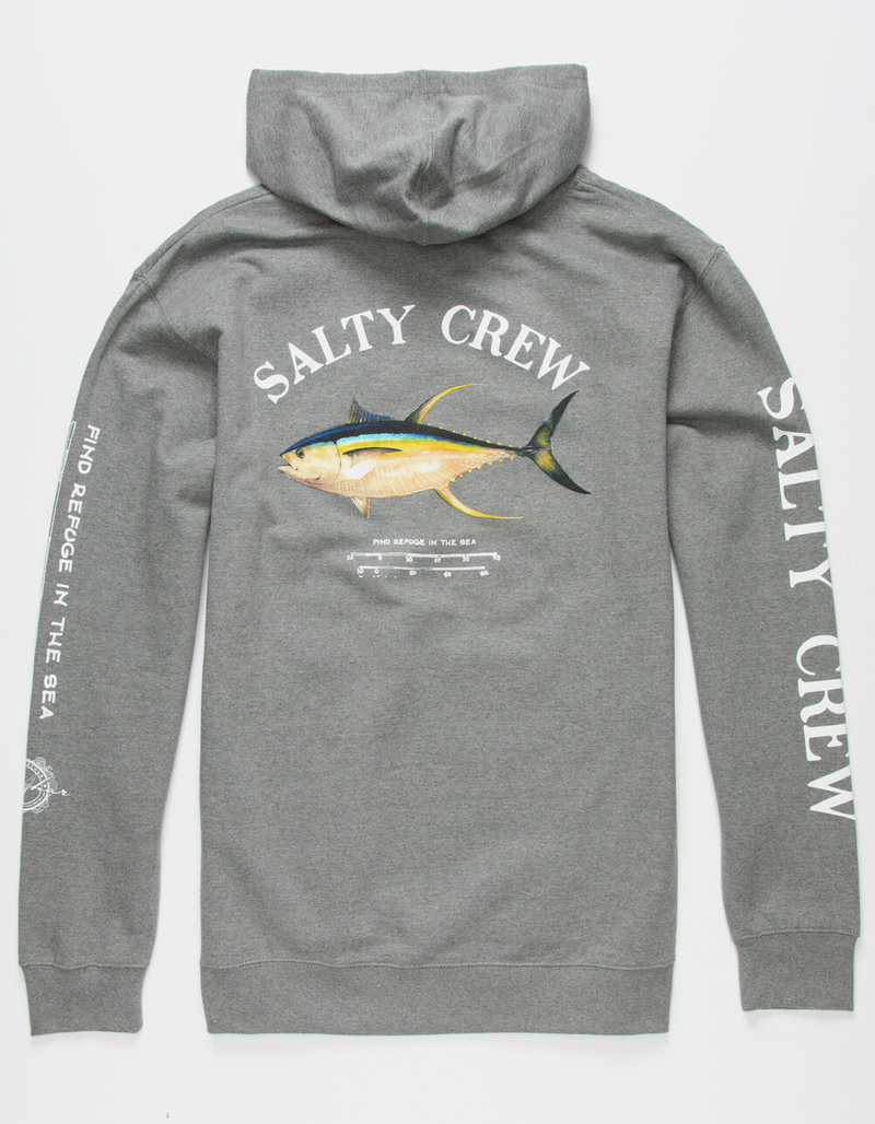 SALTY CREW Ahi Mount Mens Heather Gray Hoodie image number 0