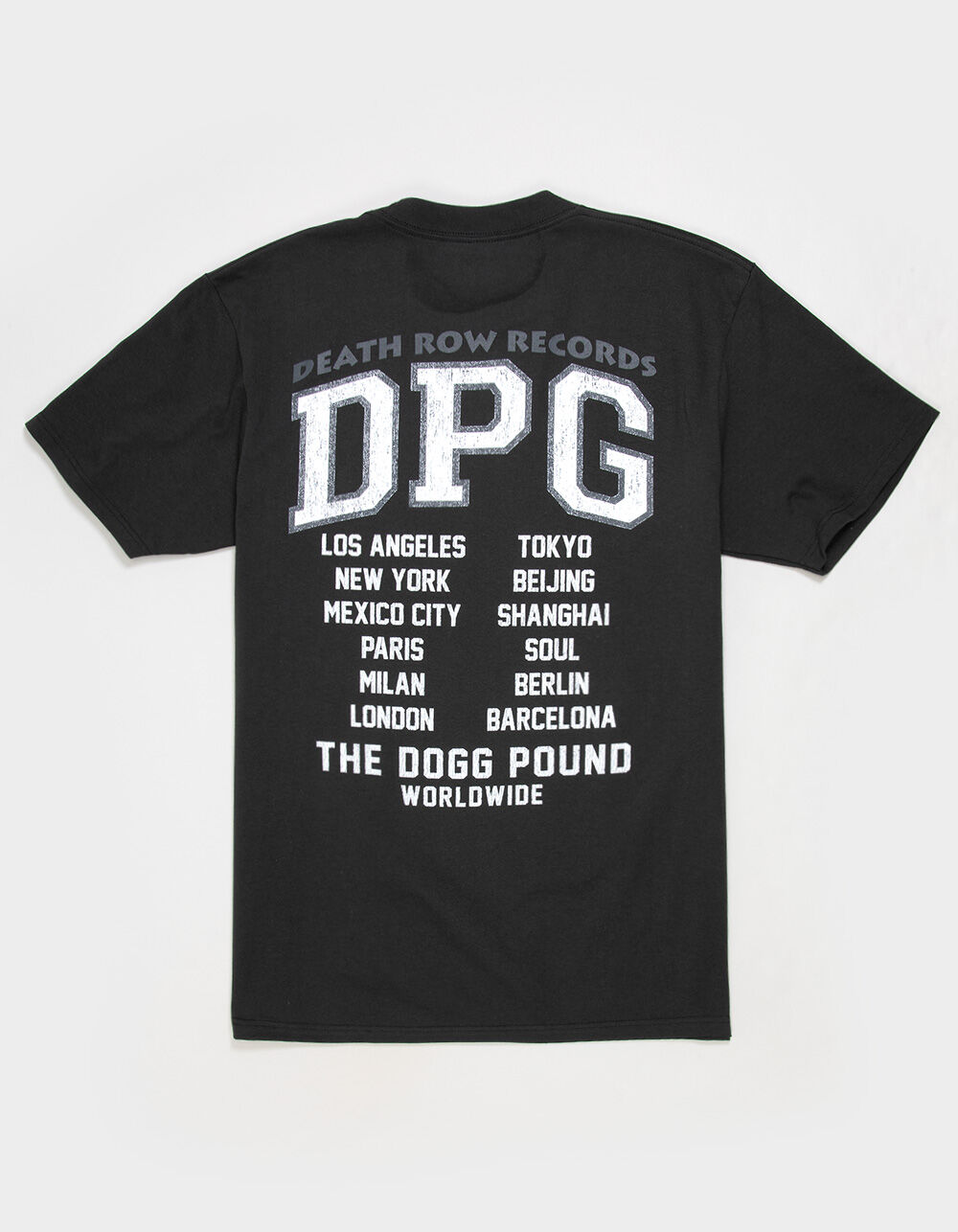 THE DOGG POUND DPG World Tour Mens Tee - WASHED BLACK - L | Tillys