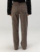 WEST OF MELROSE Leopard Womens Straight Jeans image number 4