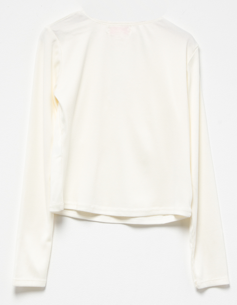 POOF Rib O-Ring Girls Top image number 1