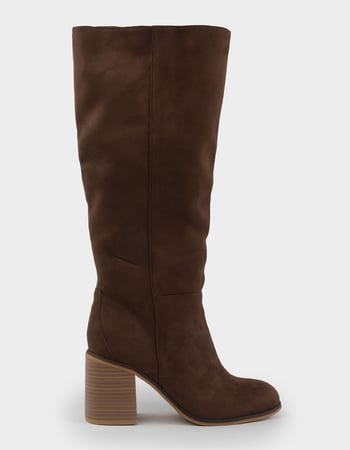 MIA Sabrena Womens Suede Boots Alternative Image