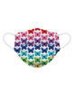 6 Pack Butterfly/Rainbow Kids Fashion Face Masks image number 2