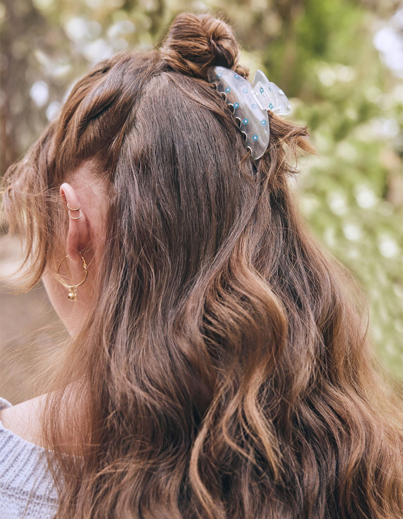 FULL TILT Mini Flowers Claw Hair Clip image number 2