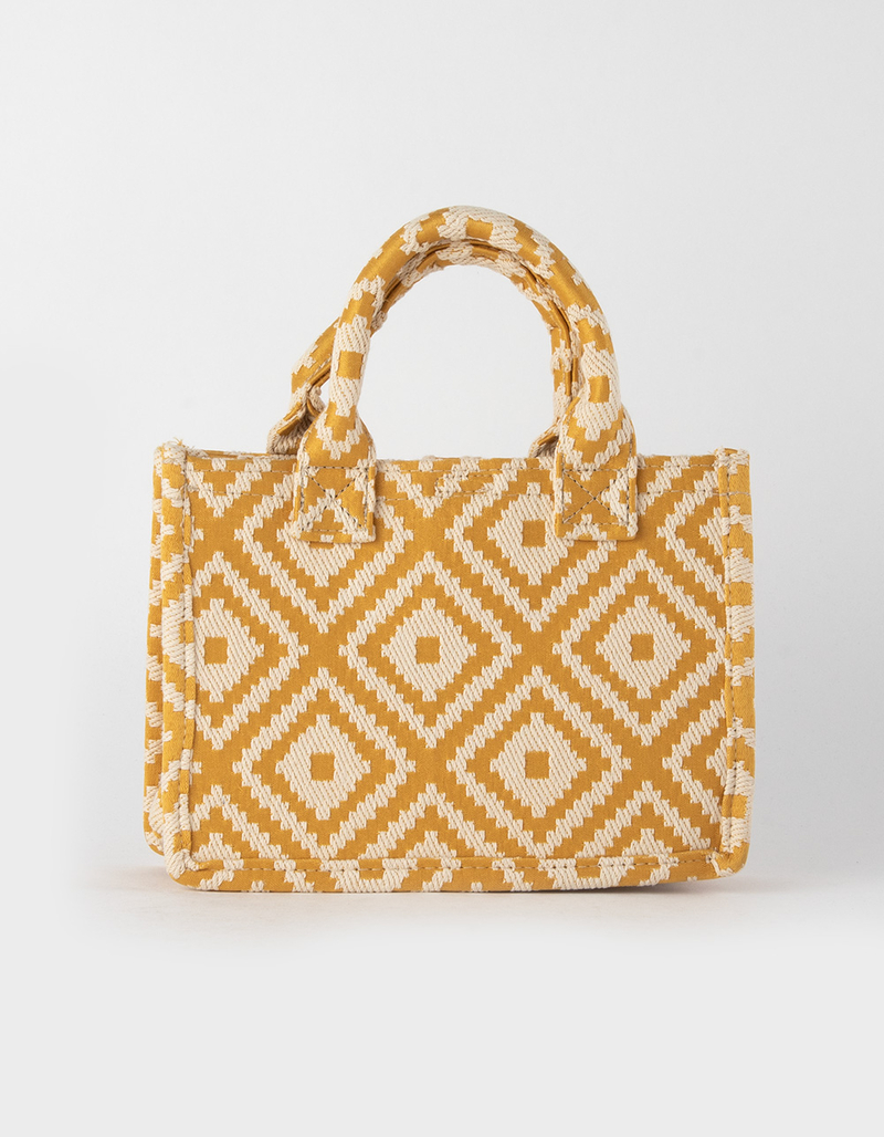 Geo Print Womens Mini Tote image number 1