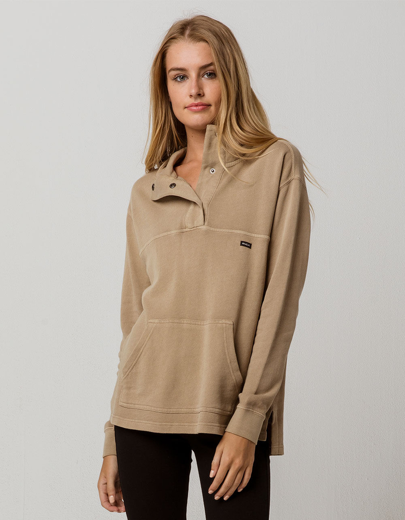 RVCA Racked Snap Womens Hoodie image number 0
