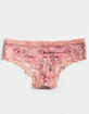 FULL TILT Lace Trim Boyshorts image number 1