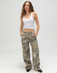 WEST OF MELROSE Convertible Camo Womens Pants image number 1
