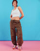 RSQ Womens Low Rise Parachute Pants image number 1