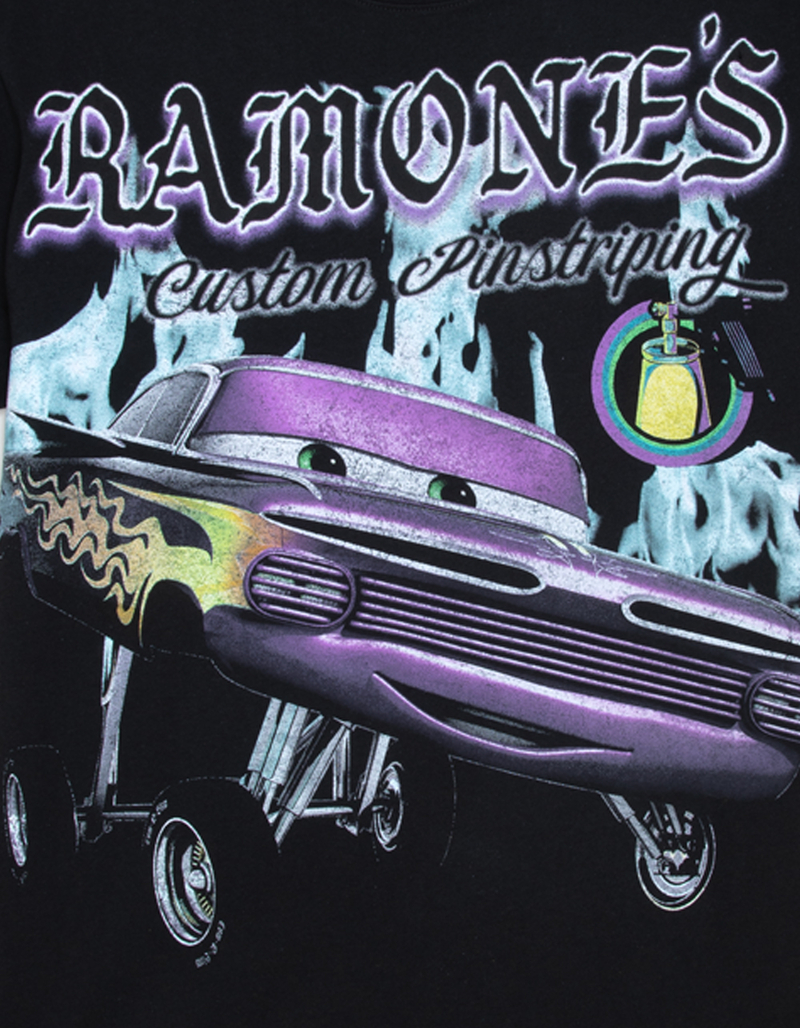 DISNEY Pixar Cars Ramone's Customs Mens Boxy Tee image number 3