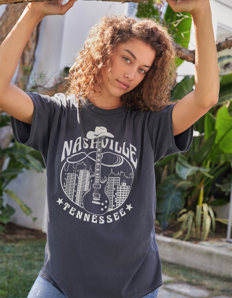 FULL TILT Nashville Tennesee Womens Oversized Tee image number 0