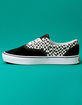 VANS Comfycush Tear Check Era Black & True White Shoes image number 4