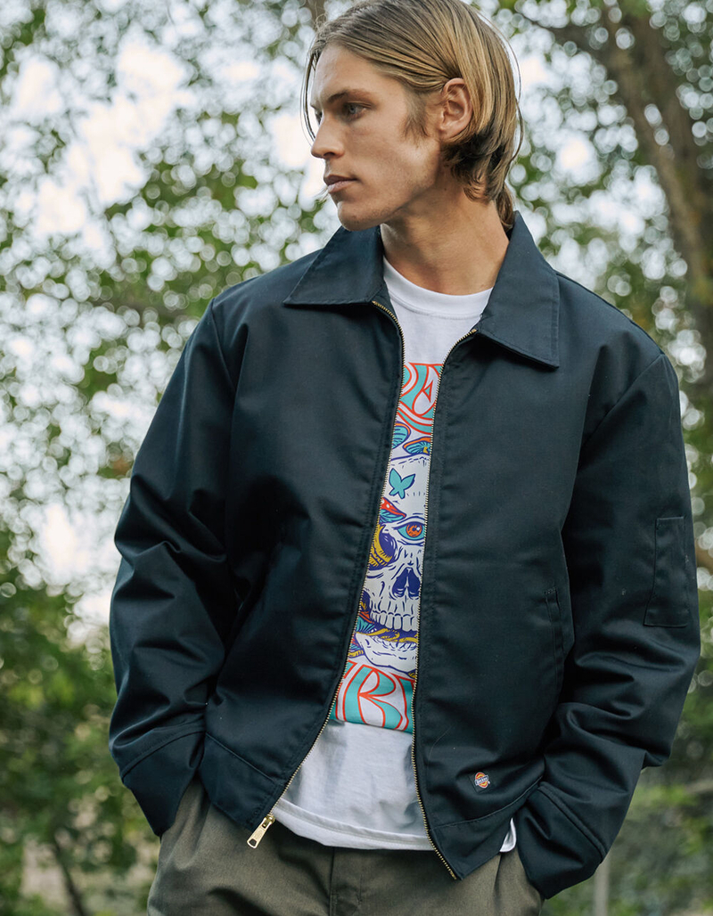 DICKIES Lined Eisenhower Mens Jacket image number 0