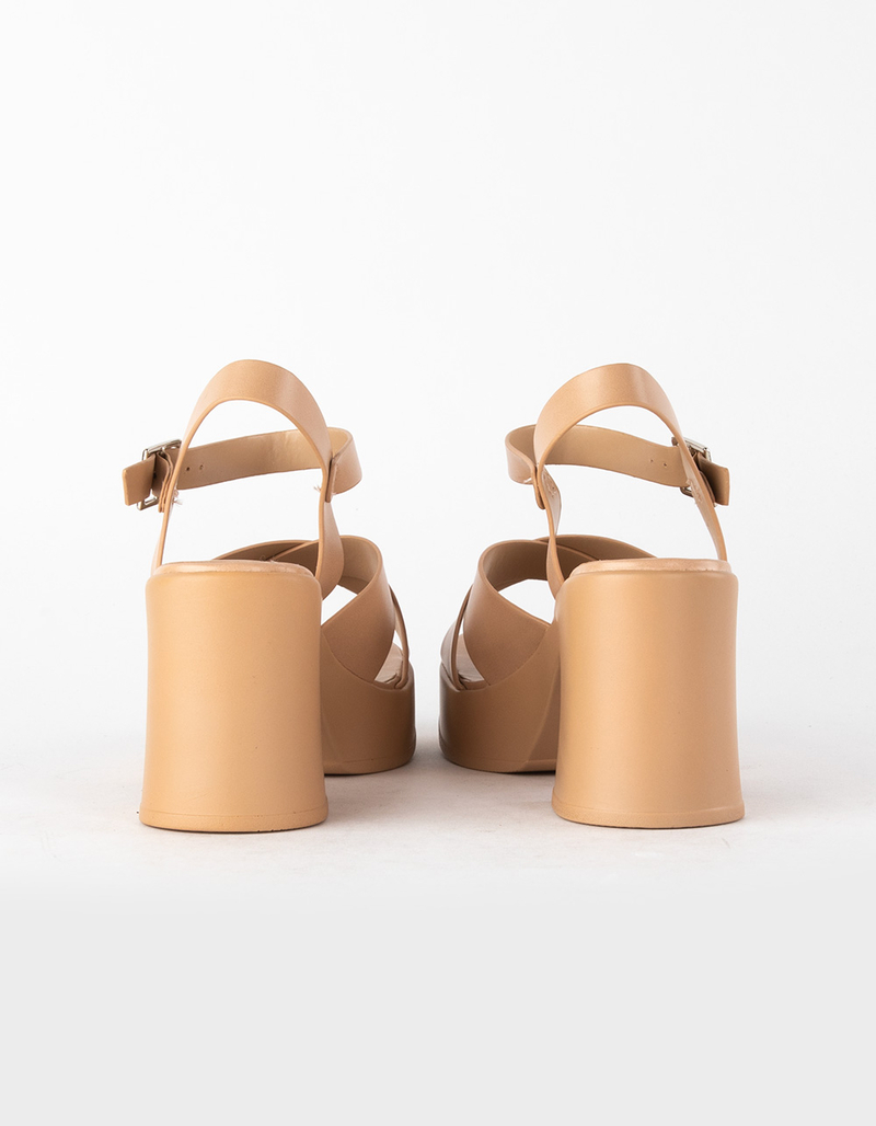 SODA Touch Womens Platform Heel Sandals image number 3