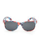 BLUE CROWN Tie Dye Wayfarer Kids Sunglasses image number 2