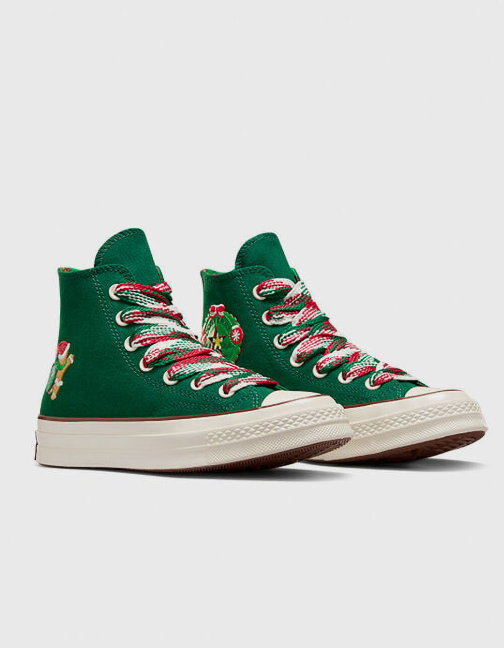 CONVERSE Chuck 70 Christmas High Top Womens Shoes - GREEN | Tillys