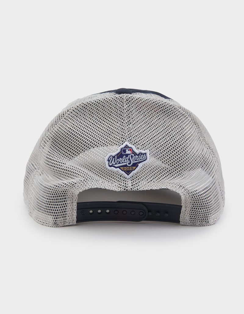 47 BRAND Los Angeles Dodgers 2025 World Series Champions '47 Clean Up Trucker Hat image number 2