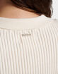QUIKSILVER Sandbar Sleeveless Lace Up Womens Sweater image number 5