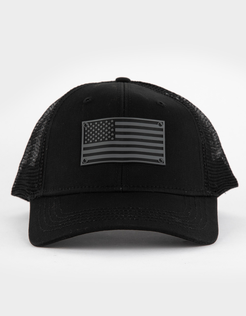 AMERICAN FLAG Mens Trucker Hat image number 1